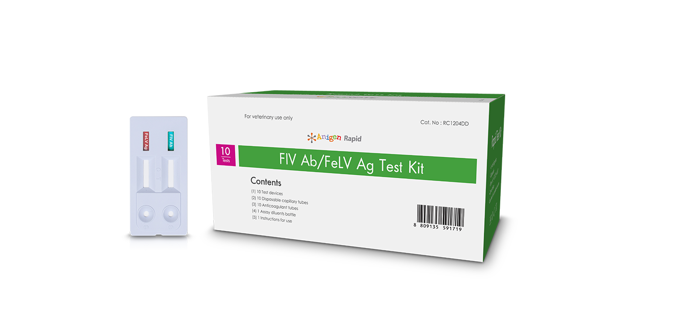 Тест-набор Rapid FIV Ab/FeLV Ag Test Kit