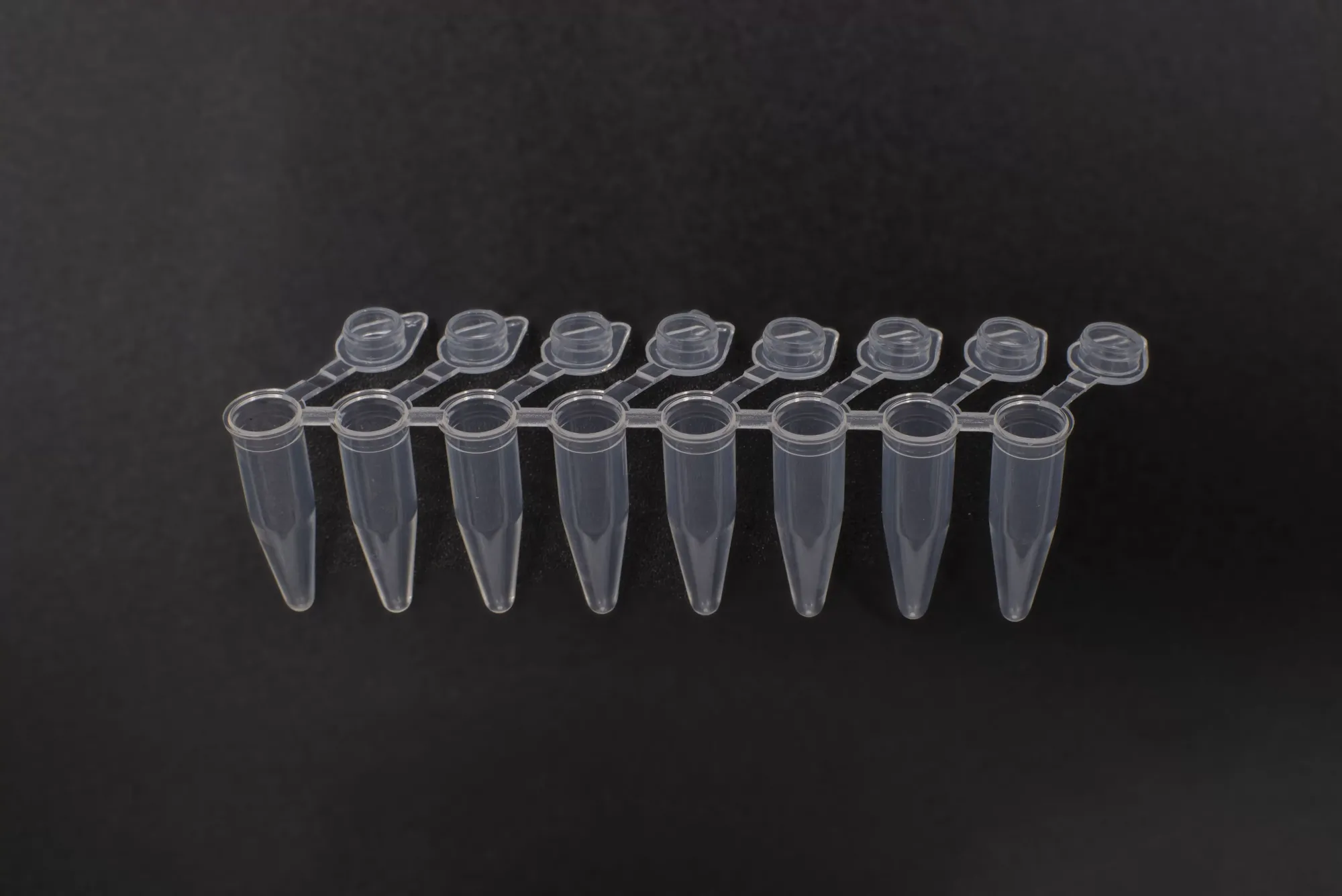 ПЦР-пробирка 0.2ml 8-strip PCR tube with optical Flat 8-strip caps, NATURE