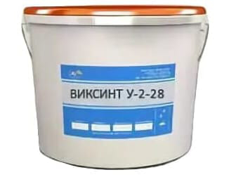 Герметик силиконовый Виксинт У-2-28 розовый, 22,3кг