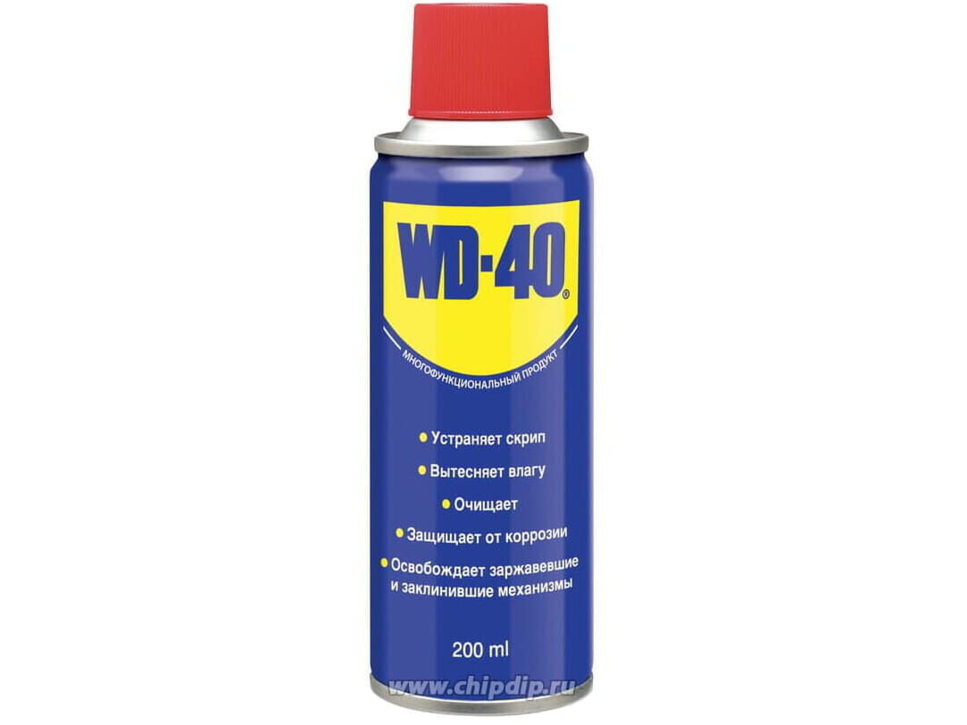 Смазка проникающая WD-40 spray, 200мл