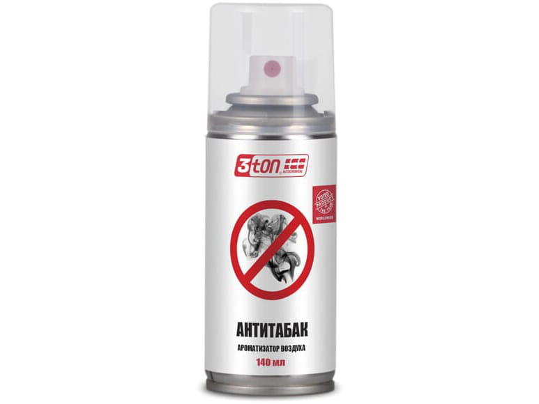 Ароматизатор воздуха Антитабак 3TON spray, 140мл