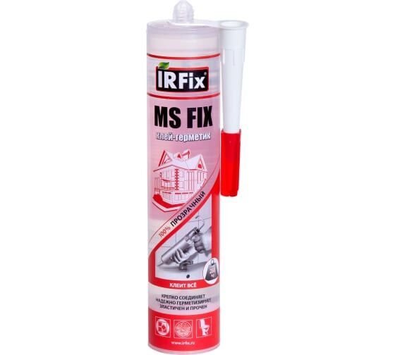 Клей-герметик IRFIX MS-FIX 310 мл прозрачный