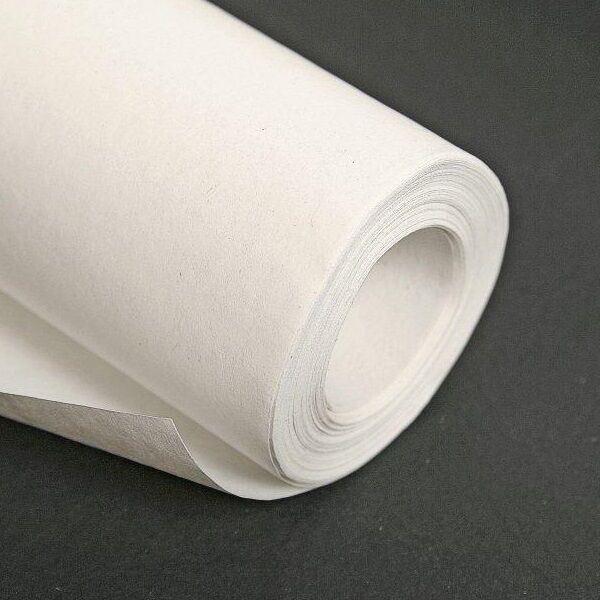 Крафт-бумага в рулонах белая длина 10 м, ширина 50 см