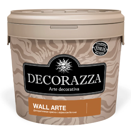 Краска декоративная матовая Decorazza Wall Arte 5 л