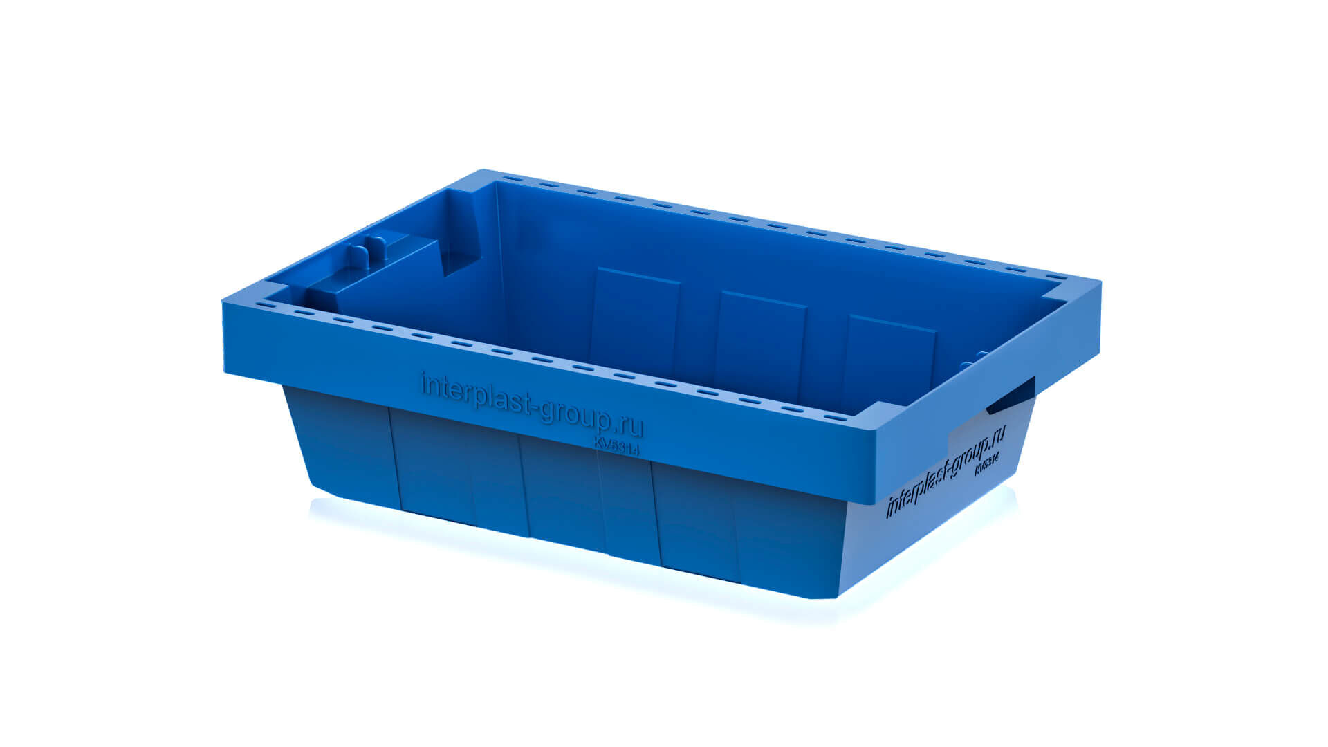 Вкладываемый контейнер KV 5314 голубой