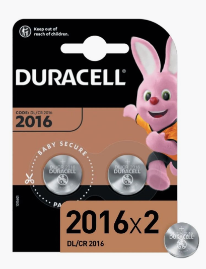 Батарейка Duracell 3V DL2016, 2шт