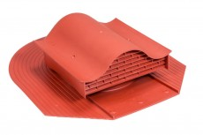 Кровельный вентиль Huopa-KTV для мягкого кровельного материала, Красный