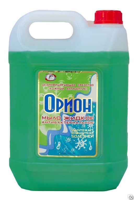 Мыло жидкое антибактериальное дезинфицирующее Орион