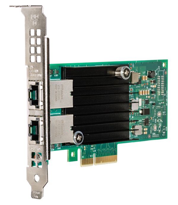 Сетевая карта Lenovo Lenovo Intel X550-T2 00MM860 PCI-Express 3.0 среда передачи данных кабель 10 Gbps