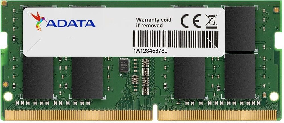 Оперативная память Adata Adata AD4U320032G22-SGN/32GB / PC4-25600 DDR4 UDIMM-3200MHz DIMM/в комплекте 1 модуль