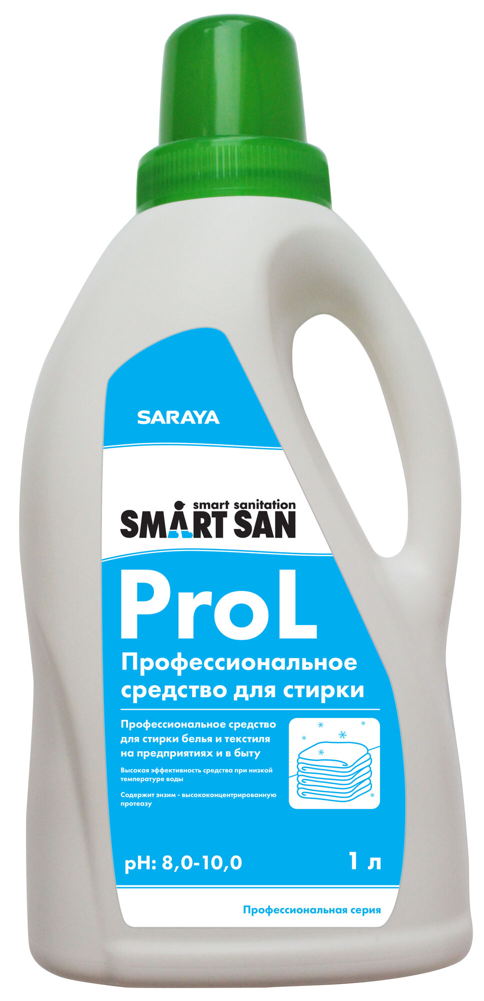 SARAYA 59021 Профессиональное средство для стирки Smart San Pro L 1 л