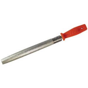 Напильник алмазный трехгранный 250 (235) мм с ручкой
