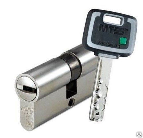 Цилиндровый механизм для замка Mul-T-Lock MT5+ ключ-ключ 76 мм 33/43 никель