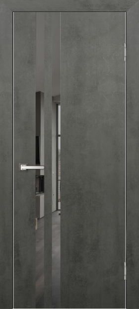 Дверь межкомнатная Lavia-1 с алюминиевой кромкой