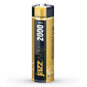 Аккумулятор Li-ION 18650 "JAZZway" 2000 mAh, 3.7V с защитой