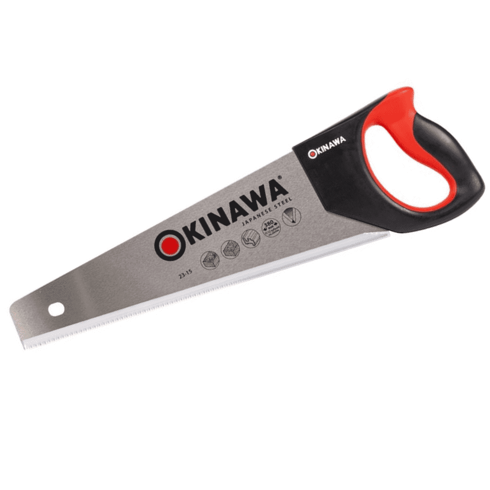 Ножовка по дереву для половых панелей "OKINAWA" 380 мм (11/12TPI)
