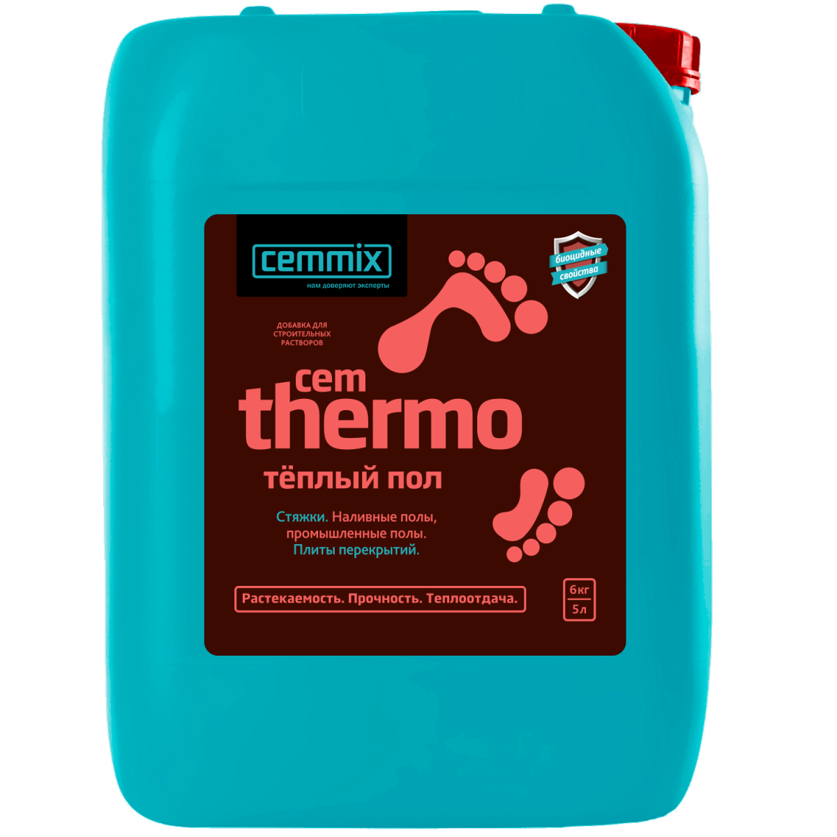 Добавка для теплых полов CemThermo 5 л 128 шт/пал 11540