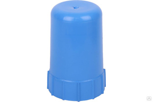 Колпак контактный пластиковый универсальный синий (кислород) 