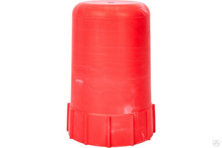 Колпак контактный пластиковый универсальный красный (пропан) 