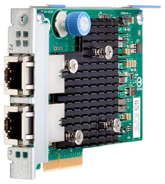Сетевая карта HPE HPE FLR-T X550-AT2 840138-001 PCI-Express 3.0 среда передачи данных кабель 10 Gbps