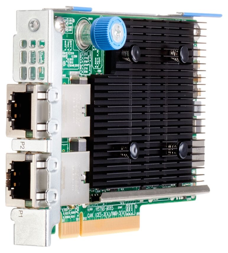 Сетевая карта HPE HPE BCM57416 FLR-T 854177-001 PCI-Express 3.0 среда передачи данных кабель 10 Gbps