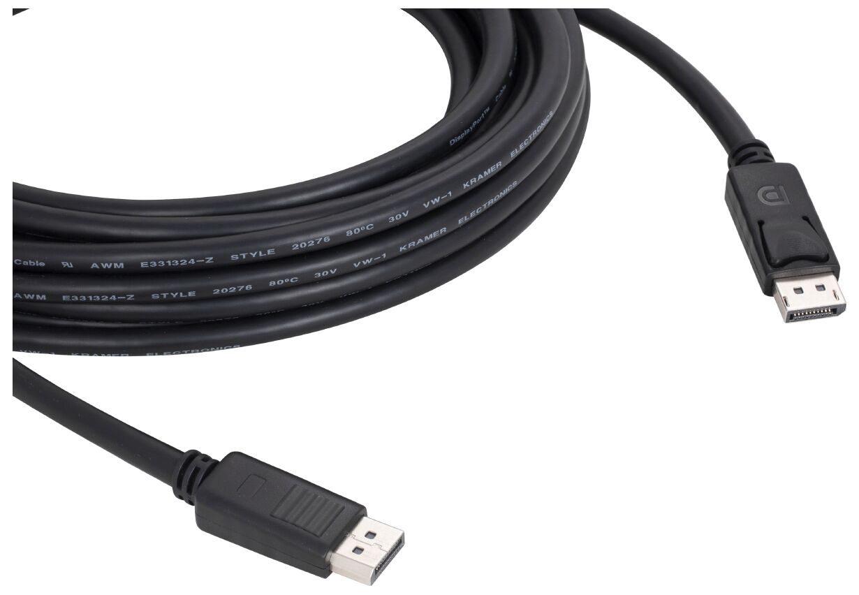 Интерфейсный кабель Kramer Интерфейсный кабель Kramer C-DP-35 Вилки кабеля DisplayPort Длина кабеля 10.6м.