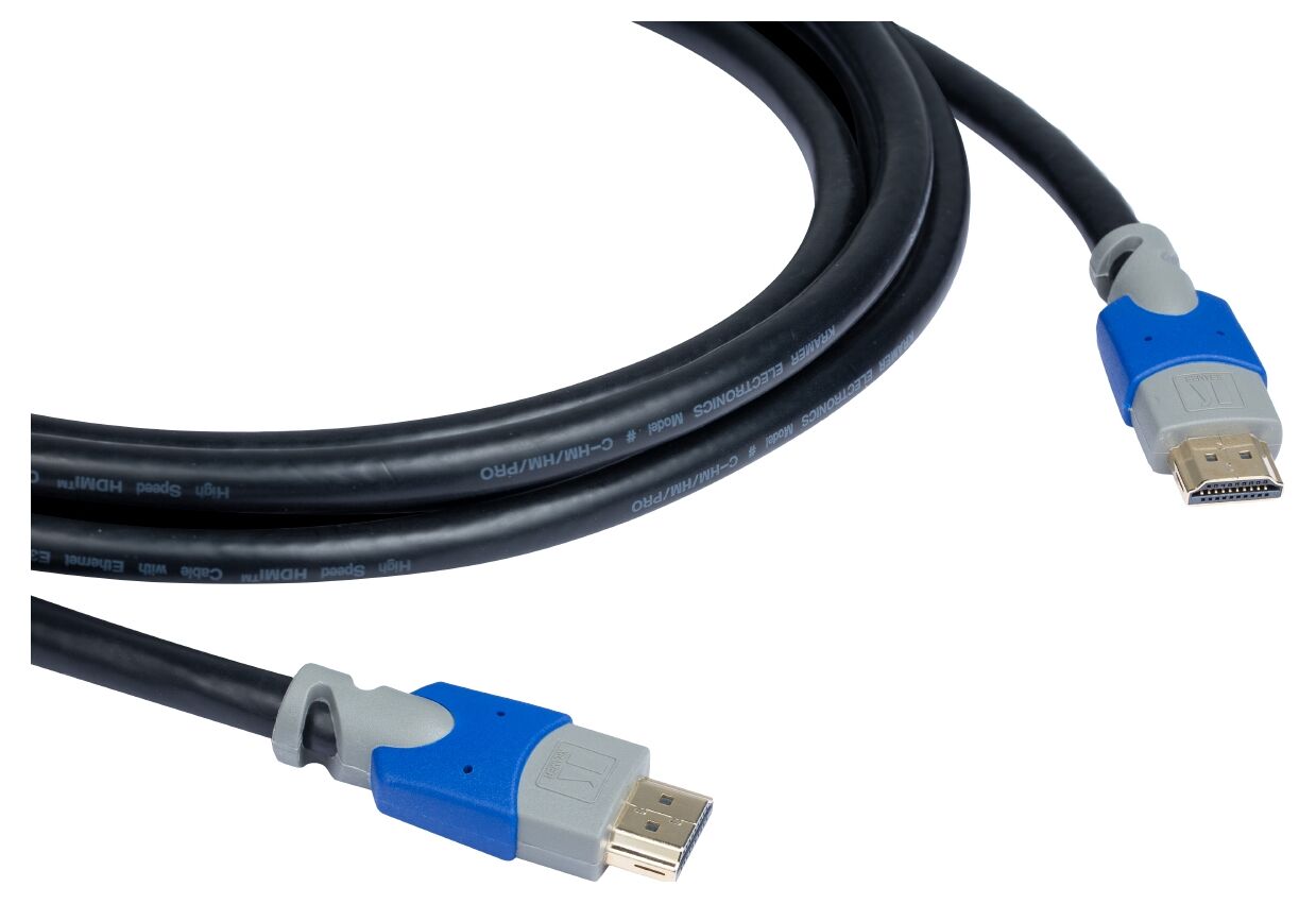 Интерфейсный кабель Kramer Интерфейсный кабель Kramer C-HM/HM/PRO-15 Вилки кабеля HDMI Длина кабеля 4.6м.