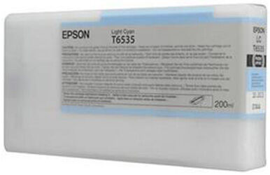Картридж Epson T6535 Light Cyan 200 мл (C13T653500)
