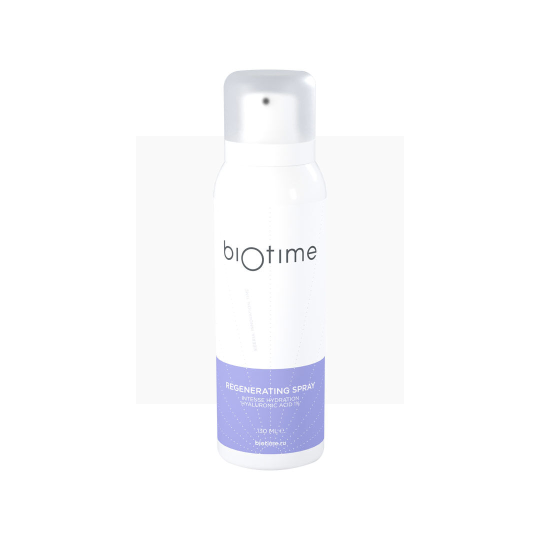 Biotime BIOMATRIX REGENERATING SPRAY биоматрикс Спрей для постпроцедурного  ухода с интенсивным увлажнением биотайм, цена в Москве от компании Аркадия  - здоровый дом