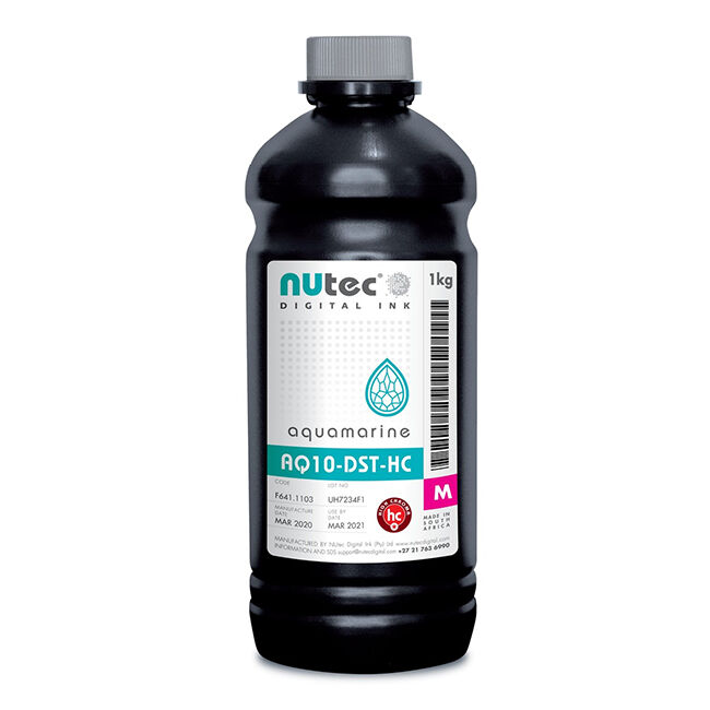 Nutec Сублимационные чернила AQUAMARINE AQ10-DST-HC, пурпурные, бутыль 1 л (F661.1138)