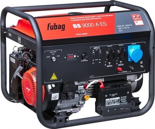 Генератор бензиновый FUBAG BS 9000 A ES с возможностью автоматизации [641019]