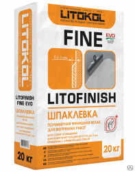 Шпаклевка финишная LITOFINISH FINE EVO 20 кг литокол