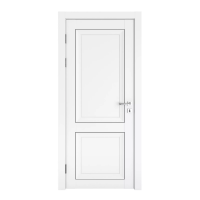 Межкомнатная дверь Деканто Белый Бархат