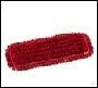 Моп Microriccio с кармашками, микрофибра, красный, 40*13 см