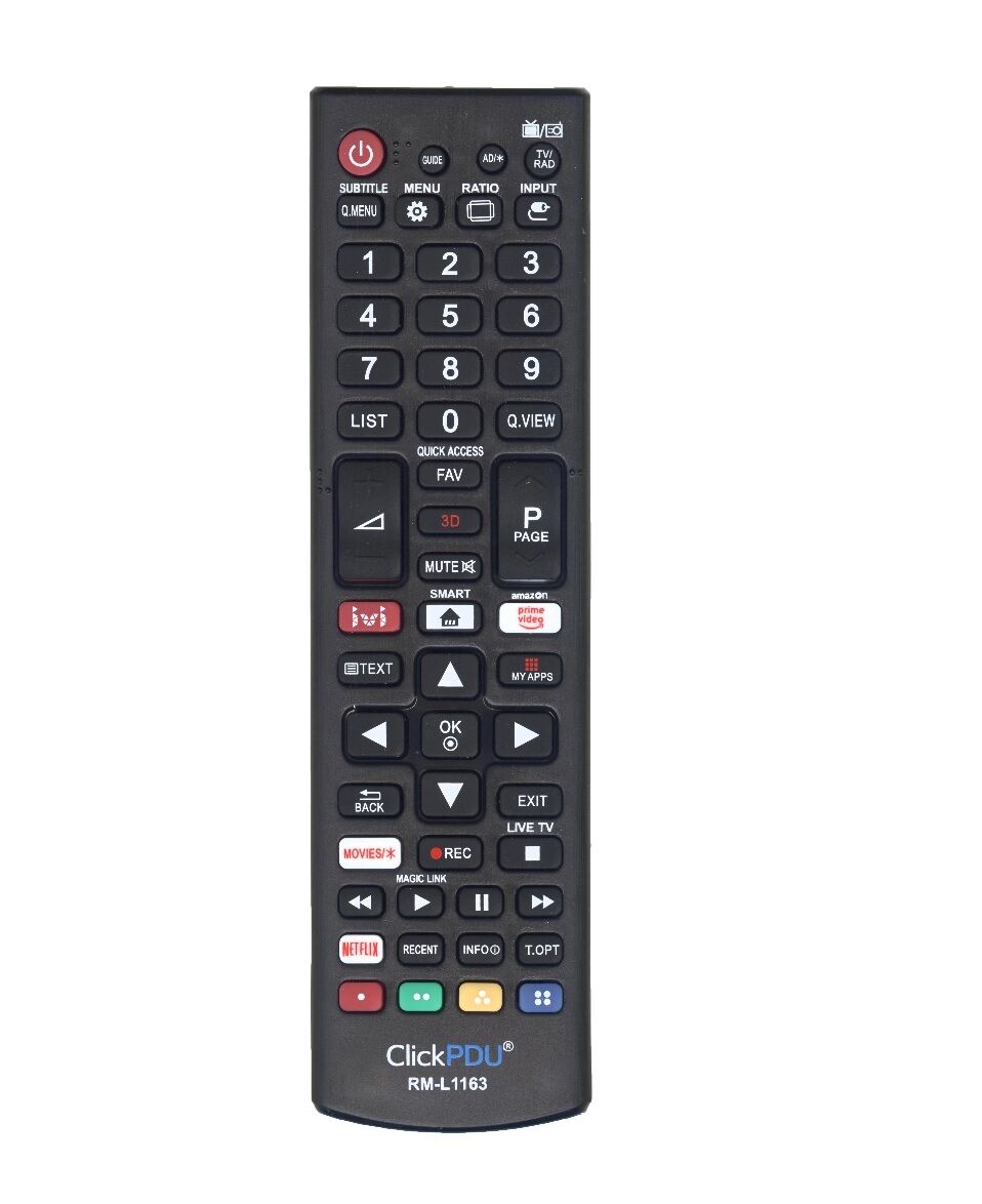 Пульт ДУ универсальный ClickPDU LG RM-L1163 IVI LED TV