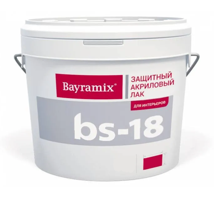 Лак защитный полуматовый Bayramix BS-18 Для интерьера 5 кг