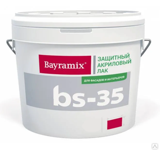 Лак защитный полуматовый Bayramix BS-35 Для фасада 5 кг 
