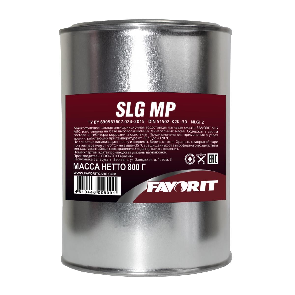 Смазка многоцелевая Favorit SLG MP-2 GREEN