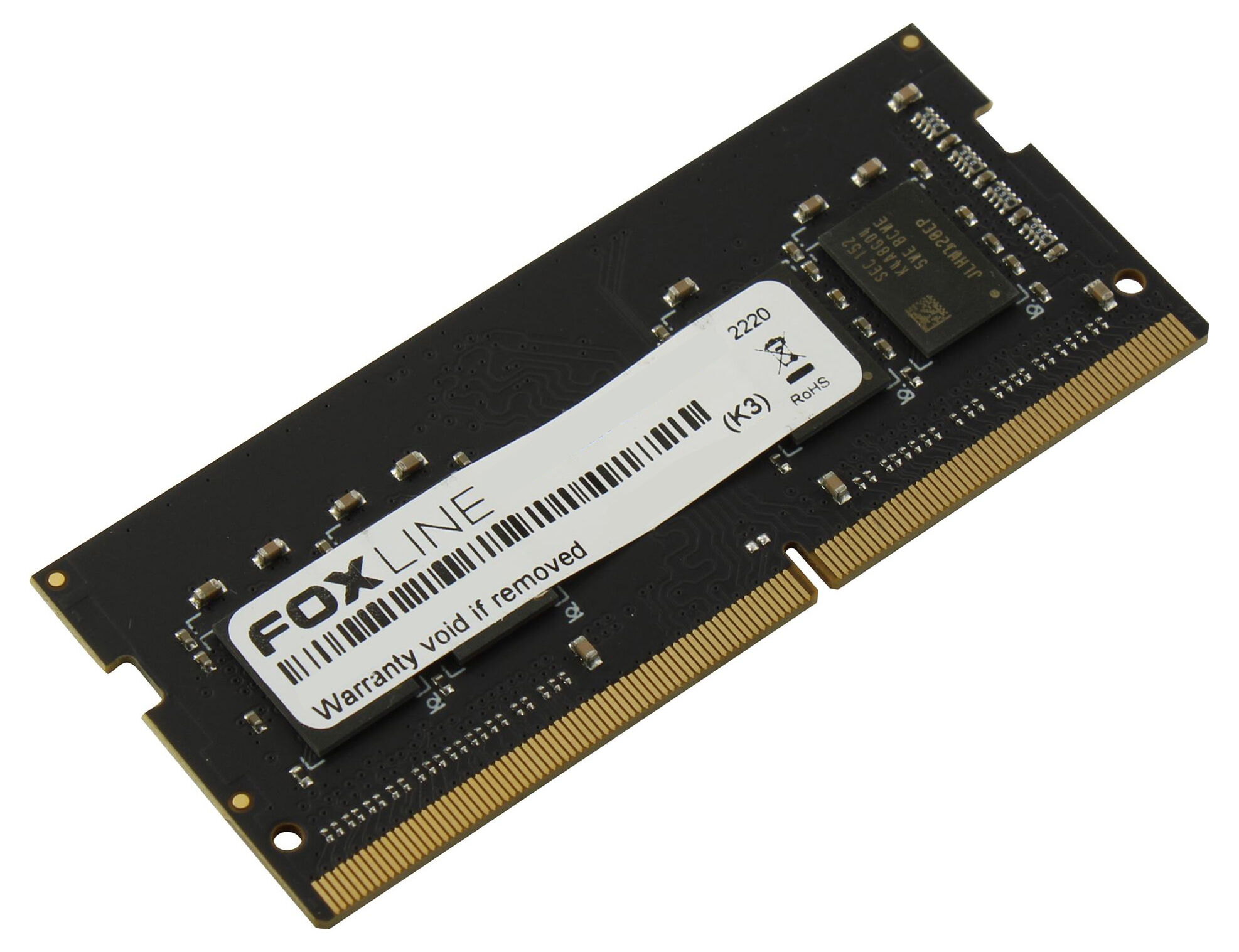 Оперативная память Foxline Foxline FL4800D5S40-16G/16GB / PC5-38400 DDR5 UDIMM-4800MHz SO-DIMM/в комплекте 1 модуль