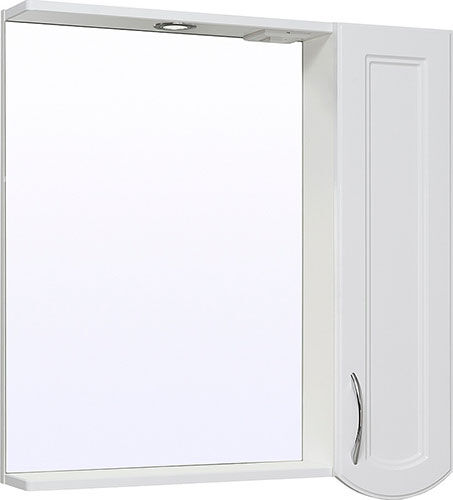 Зеркальный шкаф Runo Неаполь 75, правый (00-00001031) Неаполь 75 правый (00-00001031)