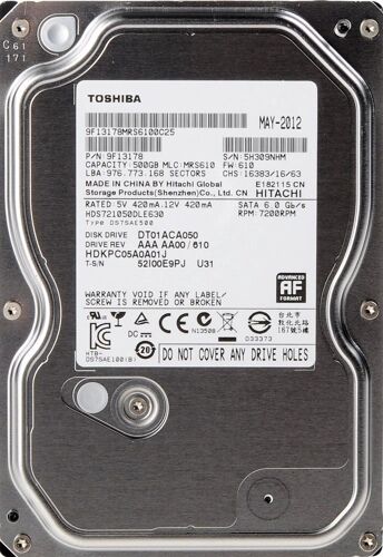 Жесткий диск Toshiba DT01ABA050V