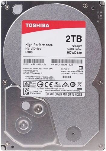 Жесткий диск Toshiba HDWD120UZSVA