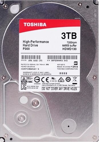 Жесткий диск Toshiba HDWD130UZSVA