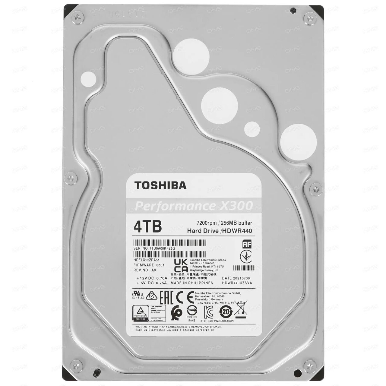 Жесткий диск Toshiba HDWR440UZSVA