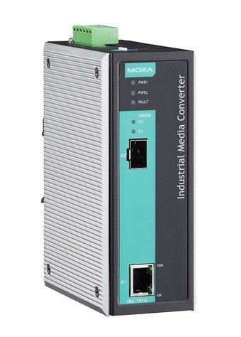 Удлинитель Ethernet сигнала Moxa IMC-101G-T-IEX