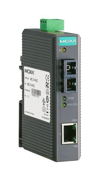 Удлинитель Ethernet сигнала Moxa IMC-21-M-SC