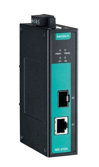Удлинитель Ethernet сигнала Moxa IMC-21GA