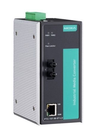 Удлинитель Ethernet сигнала Moxa PTC-101-M-ST-HV