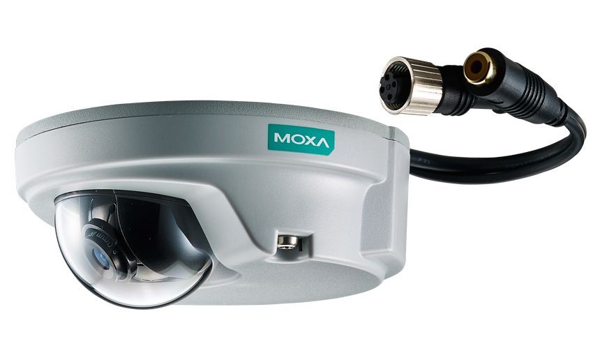 Купольная IP-камера (Dome) Moxa VPort P06-1MP-M12-CAM28-CT-T