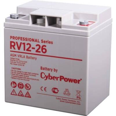Аккумулятор CyberPower RV 12-26